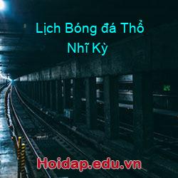 Lịch Bóng đá Thổ Nhĩ Kỳ
