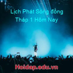Lịch Phát Sóng đồng Tháp 1 Hôm Nay