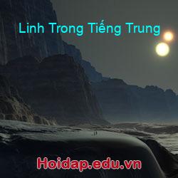Linh Trong Tiếng Trung