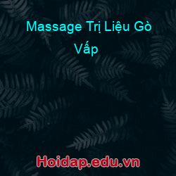 Massage Trị Liệu Gò Vấp