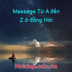 Massage Từ A đến Z ở đồng Hới