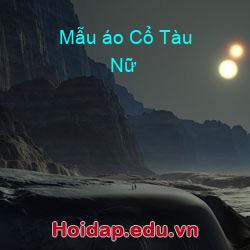 Mẫu áo Cổ Tàu Nữ