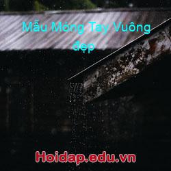 Mẫu Móng Tay Vuông đẹp