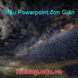 Mẫu Powerpoint đơn Giản