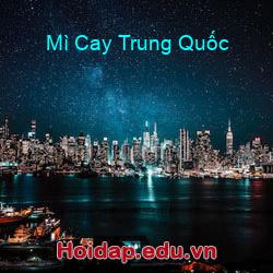 Mì Cay Trung Quốc
