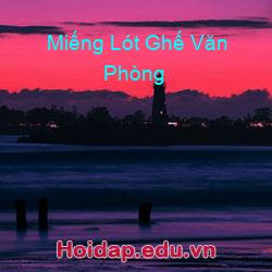 Miếng Lót Ghế Văn Phòng