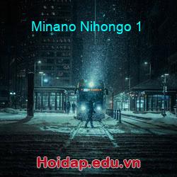 Minano Nihongo 1