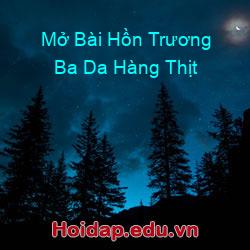 Mở Bài Hồn Trương Ba Da Hàng Thịt