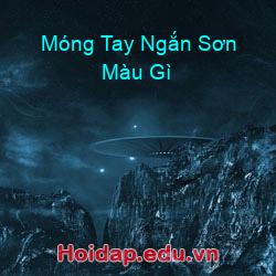 Móng Tay Ngắn Sơn Màu Gì