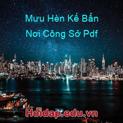 Mưu Hèn Kế Bẩn Nơi Công Sở Pdf