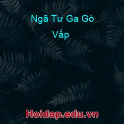 Ngã Tư Ga Gò Vấp