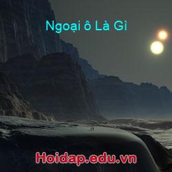 Ngoại ô Là Gì