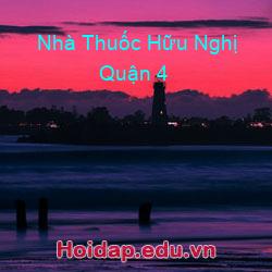 Nhà Thuốc Hữu Nghị Quận 4