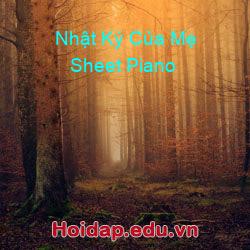 Nhật Ký Của Mẹ Sheet Piano