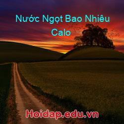Nước Ngọt Bao Nhiêu Calo
