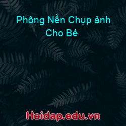 Phông Nền Chụp ảnh Cho Bé