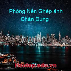 Phông Nền Ghép ảnh Chân Dung