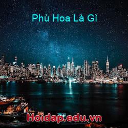 Phù Hoa Là Gì