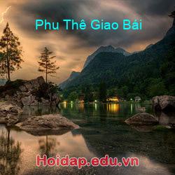 Phu Thê Giao Bái