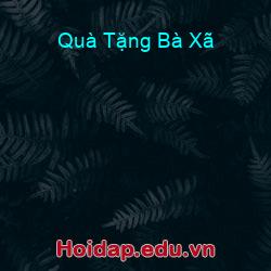 Quà Tặng Bà Xã