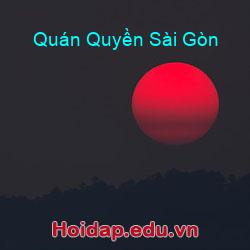 Quán Quyền Sài Gòn