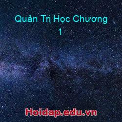 Quản Trị Học Chương 1