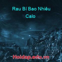 Rau Bí Bao Nhiêu Calo