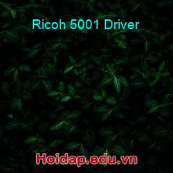 Ricoh 5001 Driver