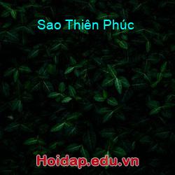 Sao Thiên Phúc