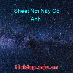 Sheet Nơi Này Có Anh