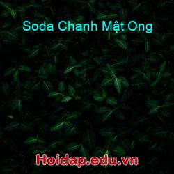 Soda Chanh Mật Ong