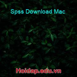 Spss Download Mac