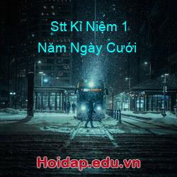 Stt Kỉ Niệm 1 Năm Ngày Cưới