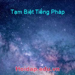 Tạm Biệt Tiếng Pháp