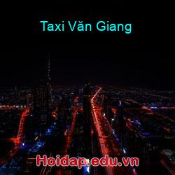 Taxi Văn Giang