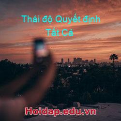 Thái độ Quyết định Tất Cả