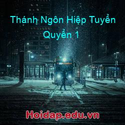 Thánh Ngôn Hiệp Tuyển Quyển 1