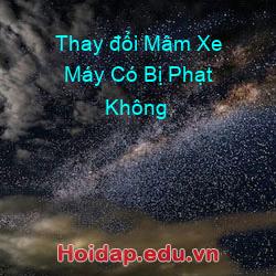Thay đổi Mâm Xe Máy Có Bị Phạt Không