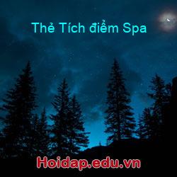 Thẻ Tích điểm Spa