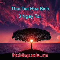 Thoi Tiet Hoa Binh 3 Ngay Toi