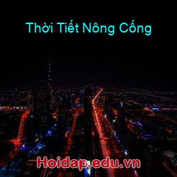 Thời Tiết Nông Cống