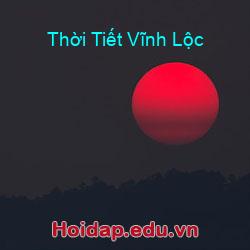 Thời Tiết Vĩnh Lộc