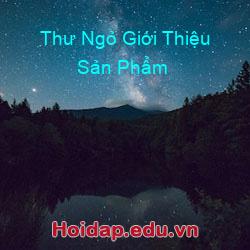 Thư Ngỏ Giới Thiệu Sản Phẩm