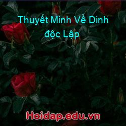 Thuyết Minh Về Dinh độc Lập