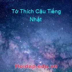 Tớ Thích Cậu Tiếng Nhật