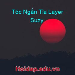 Tóc Ngắn Tỉa Layer Suzy