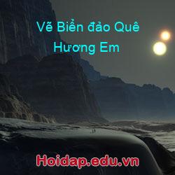 Vẽ Biển đảo Quê Hương Em