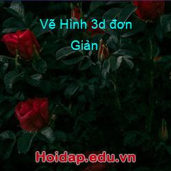 Vẽ Hình 3d đơn Giản