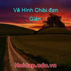 Vẽ Hình Chibi đơn Giản