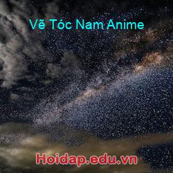 Vẽ Tóc Nam Anime